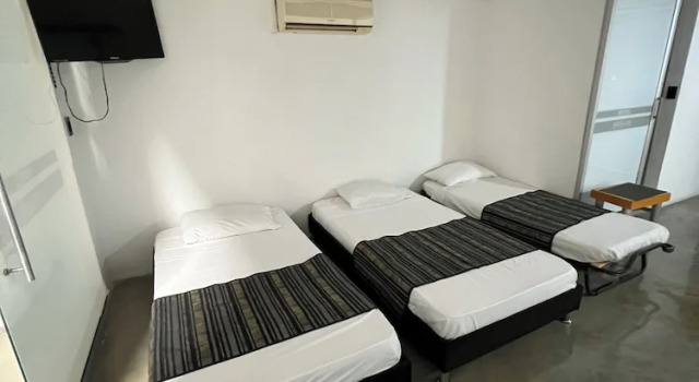 Кровать в общем номере Apartamento Para Grupos Grandes Centro