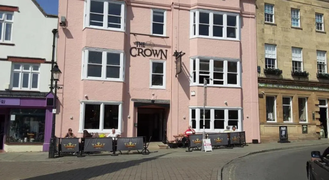 The Crown Hotel, Book Hotel Glastonbury Somerset