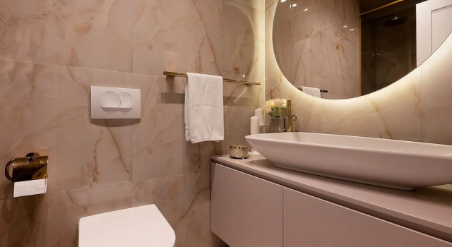 Вилла Inland villa Senses with pool and spa