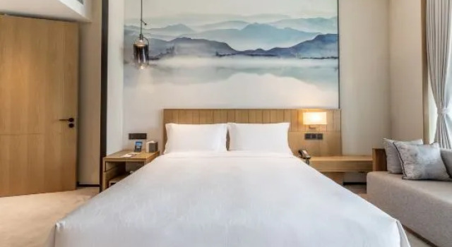 Двухместный люкс Deluxe c 1 комнатой Hebei Hotel Yuanyue