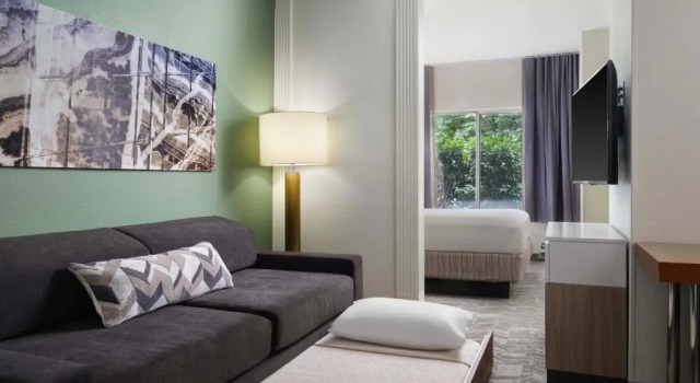 Двухместный люкс c 1 комнатой SpringHill Suites Nashville MetroCenter