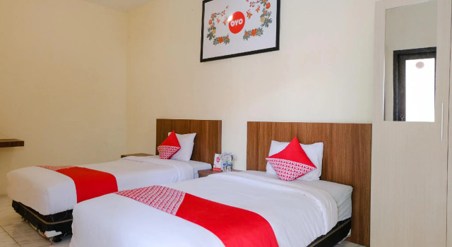 Deluxe dobbelt værelse OYO Life 709 Menjangan Residence at Klayatan