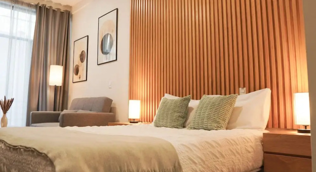 Indiana suites, Забронировать Апартаменты/квартира Отели Мехико с парковкой, рядом с Центр международной торговли Pepsi Center, Парковка