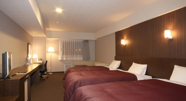 Трёхместный номер Standard Castle Inn Toyokawa