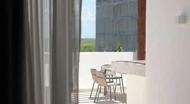 Апартаменты c 1 комнатой с балконом и с видом на город Porto Blu