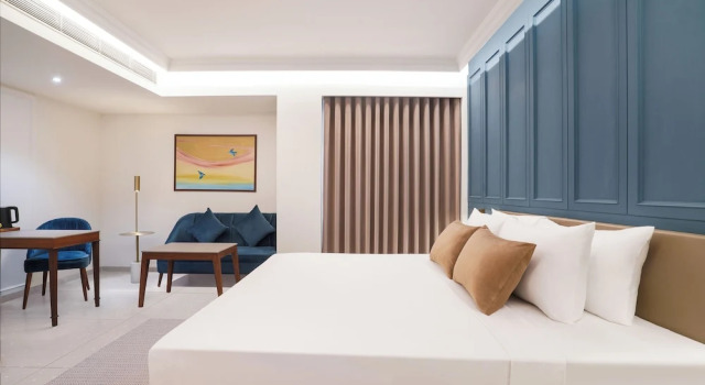 Двухместный номер Deluxe с балконом Lemon Tree Hotel Rajkot