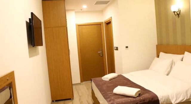 Standardowy dwuosobowy pokój z widokiem na miasto Hotel Melidium