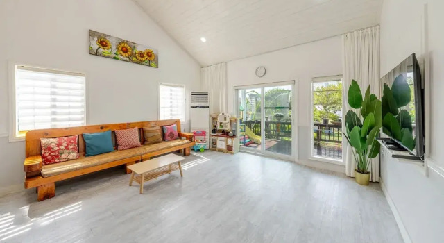 Вилла с 4 комнатами с балконом Daebudo Hebron Poolvilla