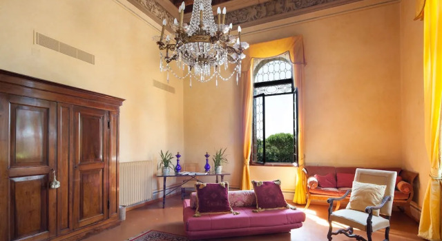 Люкс Superior с балконом и с видом на сад Castello di Roncade