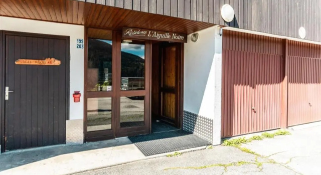 Furnished studio at the foot of the slopes with a balcony & mountains view