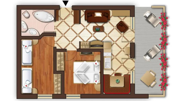 Апартаменты Deluxe TYROL family retreat