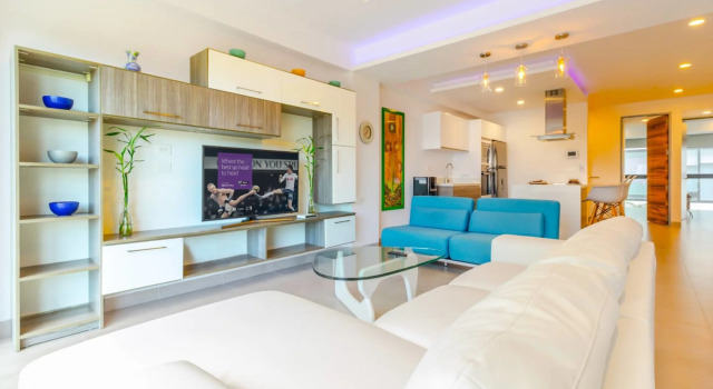 Large 2 BR Close to Beach AC Rooftop Pool, Rezerwuj Hotel Playa del Carmen Quintana Roo