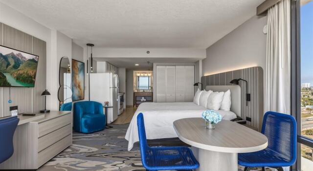 Номер Standard с балконом и с красивым видом из окна Nautilus Inn - Daytona Beach
