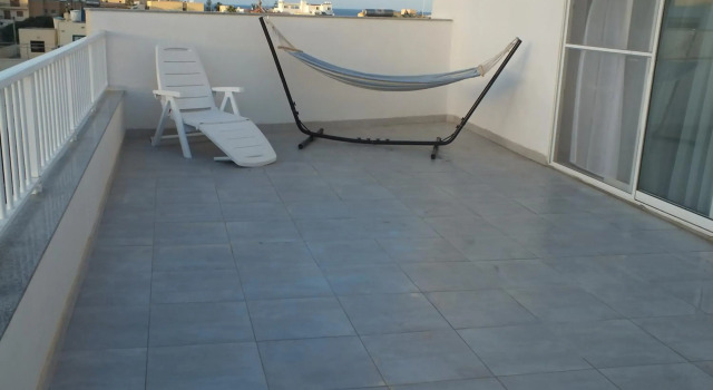 Penthouse next to the beach