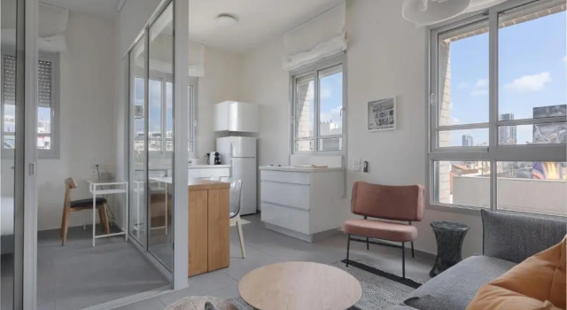 Апартаменты с 2 комнатами Bauhaus Boutique by TLV2RENT