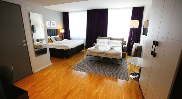 Двухместный семейный номер Standard Elite Stadshotellet Eskilstuna, Hotel & Spa