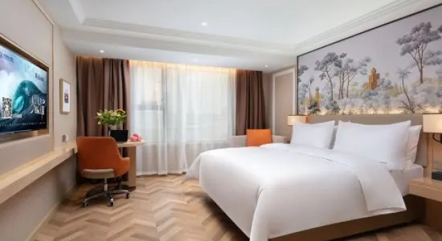 Двухместный люкс Deluxe Vienna Hotel（ Dong'an High-speed Railway Station County Government Branch）
