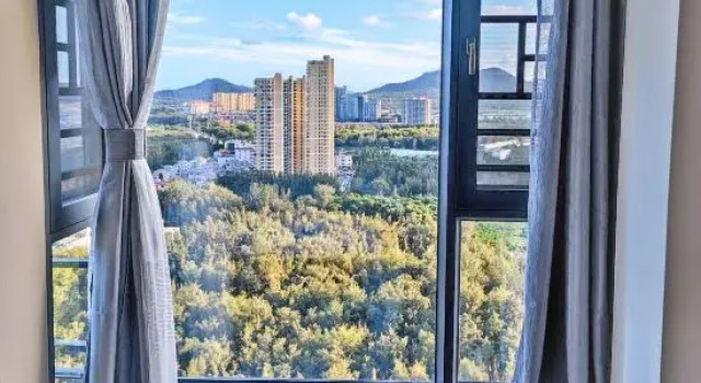 Люкс с 3 комнатами с видом на море Shuiyun Bandao Homestay