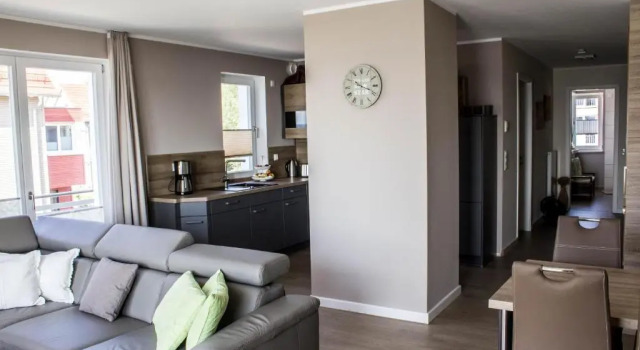 4 Zimmer Maisonette 3 Balkone Haus 7 A 6, Забронировать Отель Плау-ам-Зе Plauer See