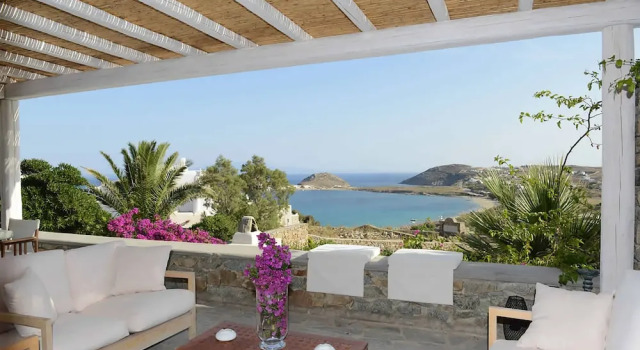 Апартаменты Standard с 2 комнатами с видом на море Thalasses Villas