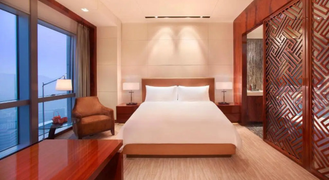 Двухместный номер с красивым видом из окна Grand Hyatt Shenzhen