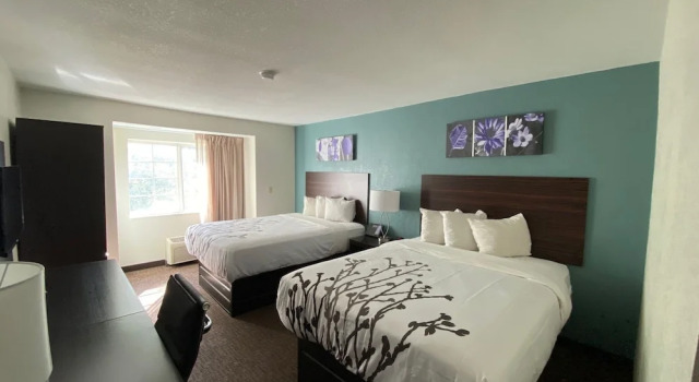 Четырёхместный номер Standard Sleep Inn Jacksonville Airport
