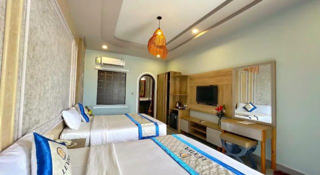 Трёхместный номер Standard с видом на сад Le VIVA Resort Mui Ne