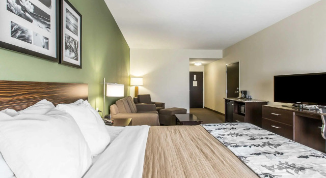 Двухместный люкс c 1 комнатой Sleep Inn & Suites Mount Olive North