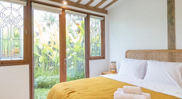 Вилла с 2 комнатами с балконом Singgah di Ubud 1