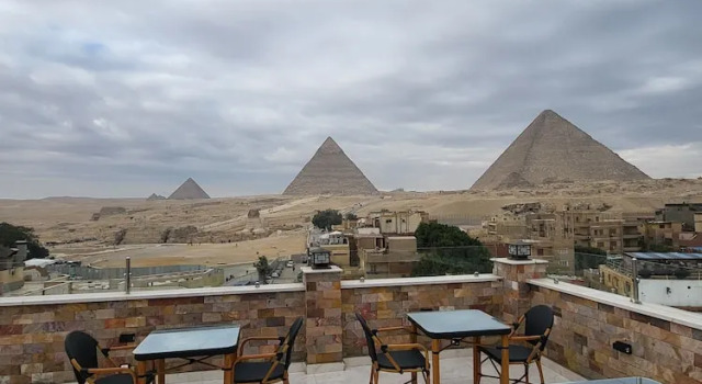Номер Luxury Pyramids top view