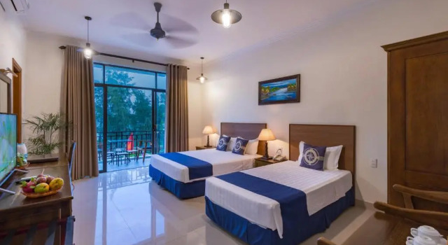 Семейный номер Standard с видом на море Santa Sea Villa Hoi An