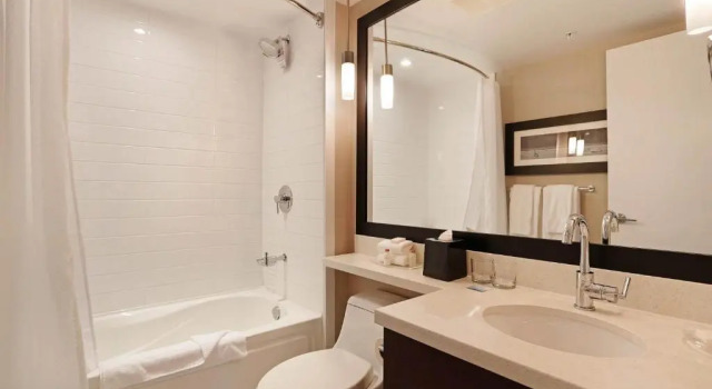 Четырёхместный номер Standard Sandman Signature Langley Hotel