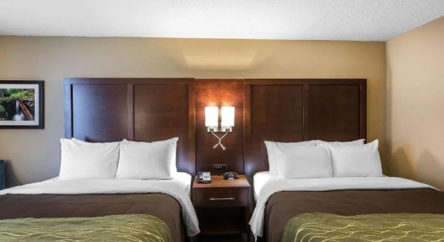 Четырёхместный номер Standard с видом на реку Comfort Inn Bay City - Riverfront