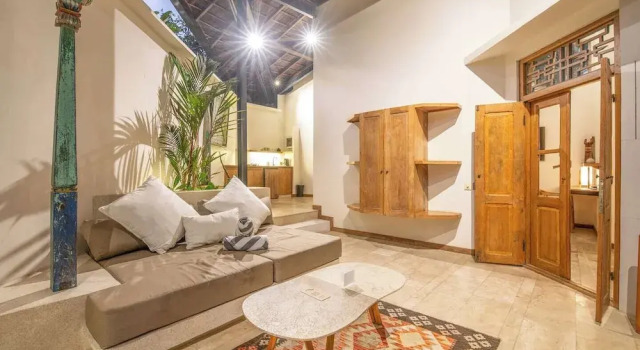 1-br Villa With Pool, Echo Beach 4mins, Canggu, Rezervovat Vila Hotely v Bali s bazénem, Bazén