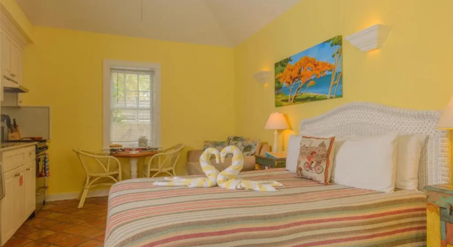 Двухместная студия с видом на бассейн Key West Villas