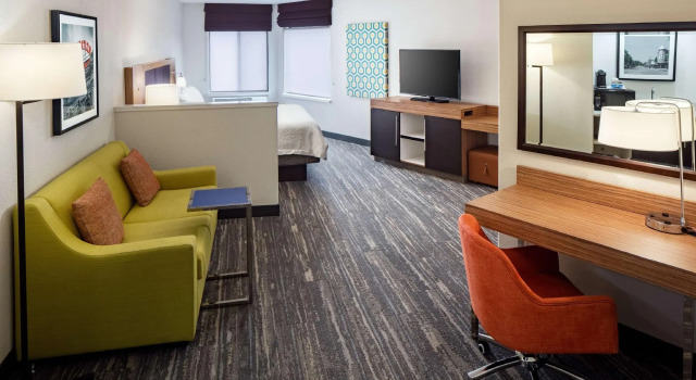 Двухместная студия Hampton Inn & Suites Parker