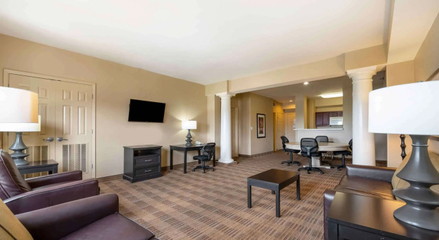 Двухместный люкс c 1 комнатой Extended Stay America Suites - Indianapolis - Northwest - I-465