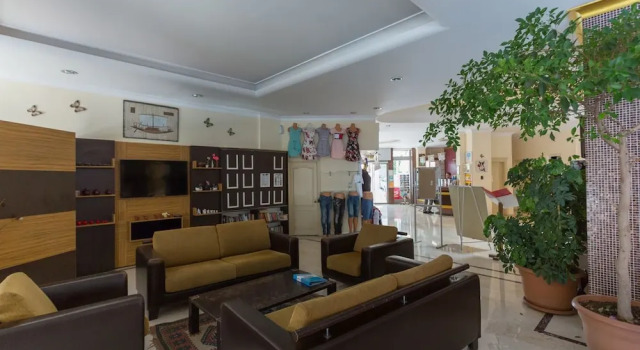 Erkaptan Apart Hotel, Забронировать Апарт-отель Апарт-отели Алании, рядом с Пляж Портакал, Апарт-отель