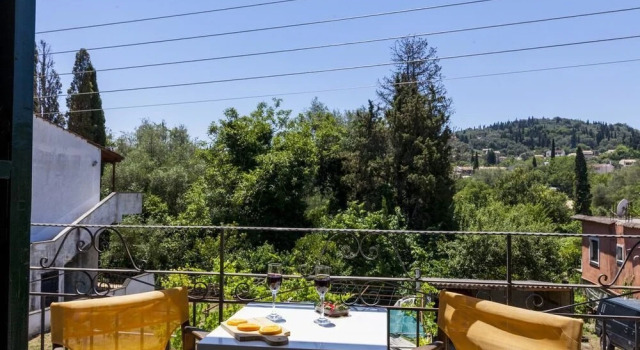 Апартаменты с красивым видом из окна Georgia's Corfu Apartment