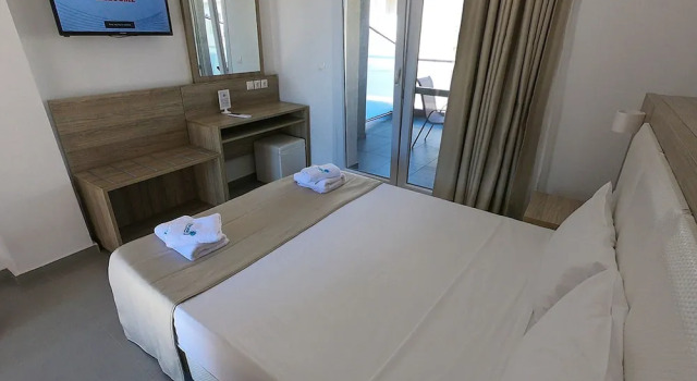 Апартаменты c 1 комнатой с балконом и с видом на сад Finikas Garden Beach Resort Nikiti