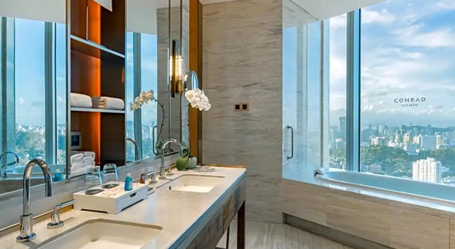 Deluxe Double room with city view Conrad Xiamen