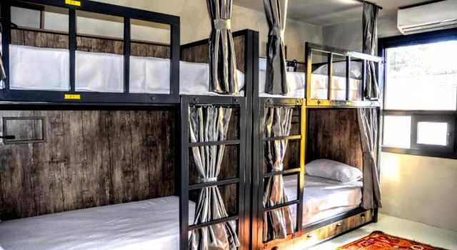 Кровать в общем номере Ephesus Hostel