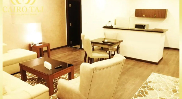 Люкс с 2 комнатами Отель Cairo Taj Hotel & Suites - Dokki