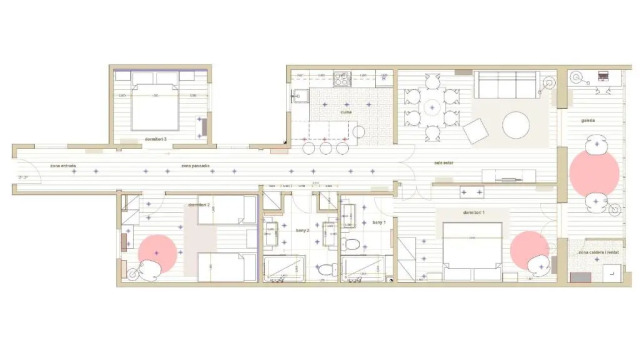 Апартаменты с 3 комнатами Weflating City Center