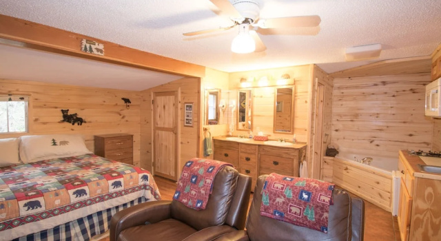 Студия Upper Canyon Inn & Cabins