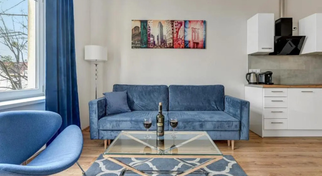 Апартаменты Blue Mandarin Apartments III Haffnera