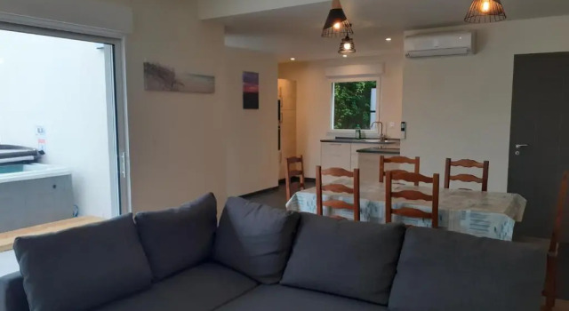 Коттедж Villa le Nid Des Dunes & Spa 2 gîtes écologiques
