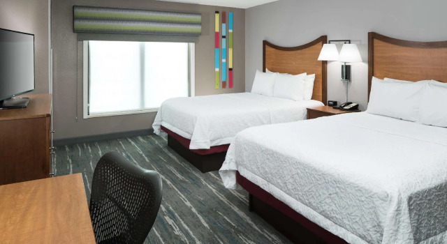 Четырёхместная студия Hampton Inn & Suites Chicago North Shore