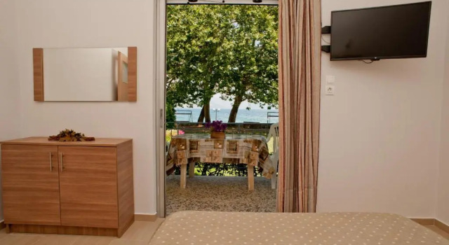 Апартаменты Deluxe Цокольный этаж с 2 комнатами Skourtis Apartments
