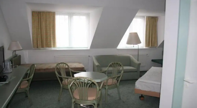 Двухместный номер Comfort с видом на город Hotel Christinenhof garni - Bed & Breakfast